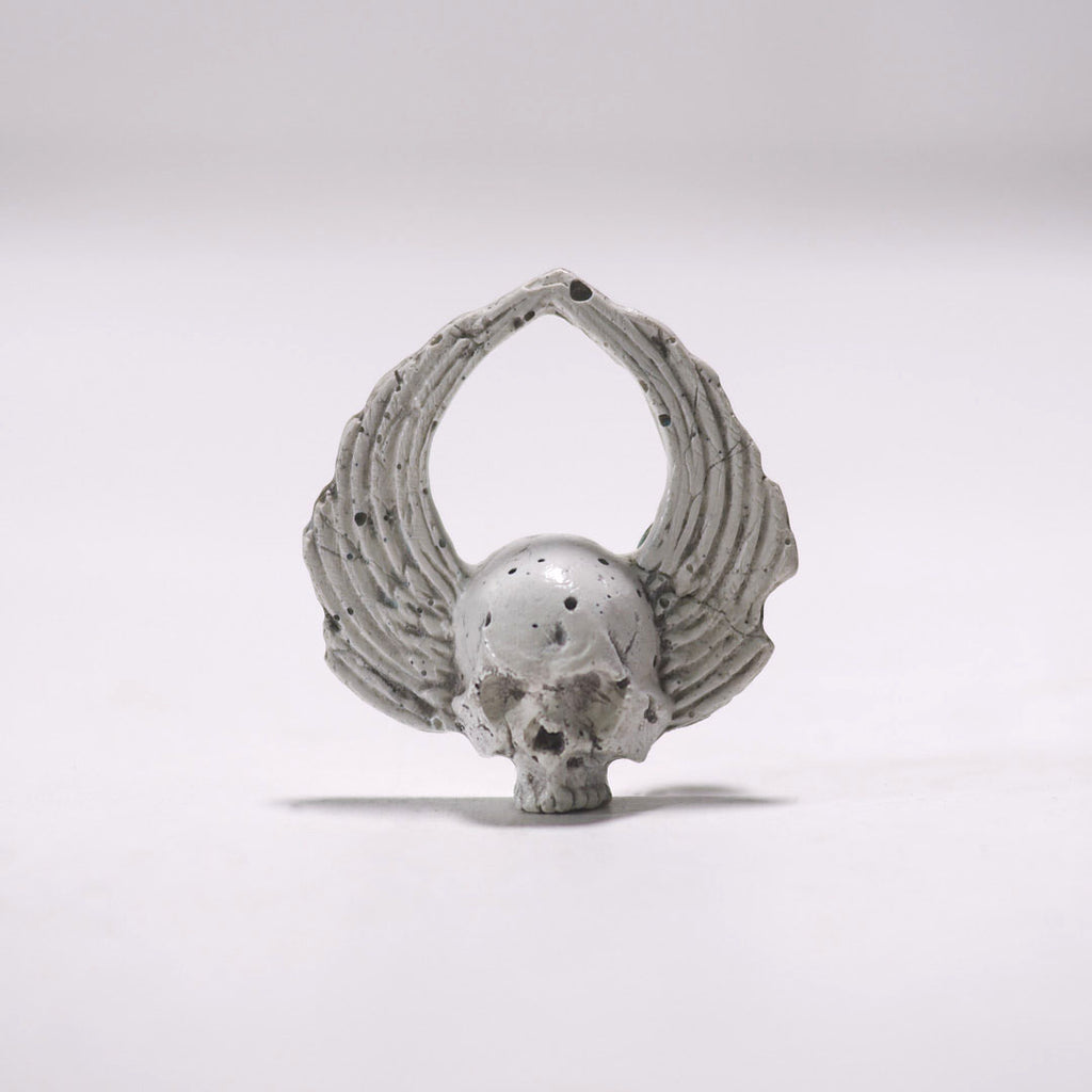 Skull anf Wings Lapel Pin