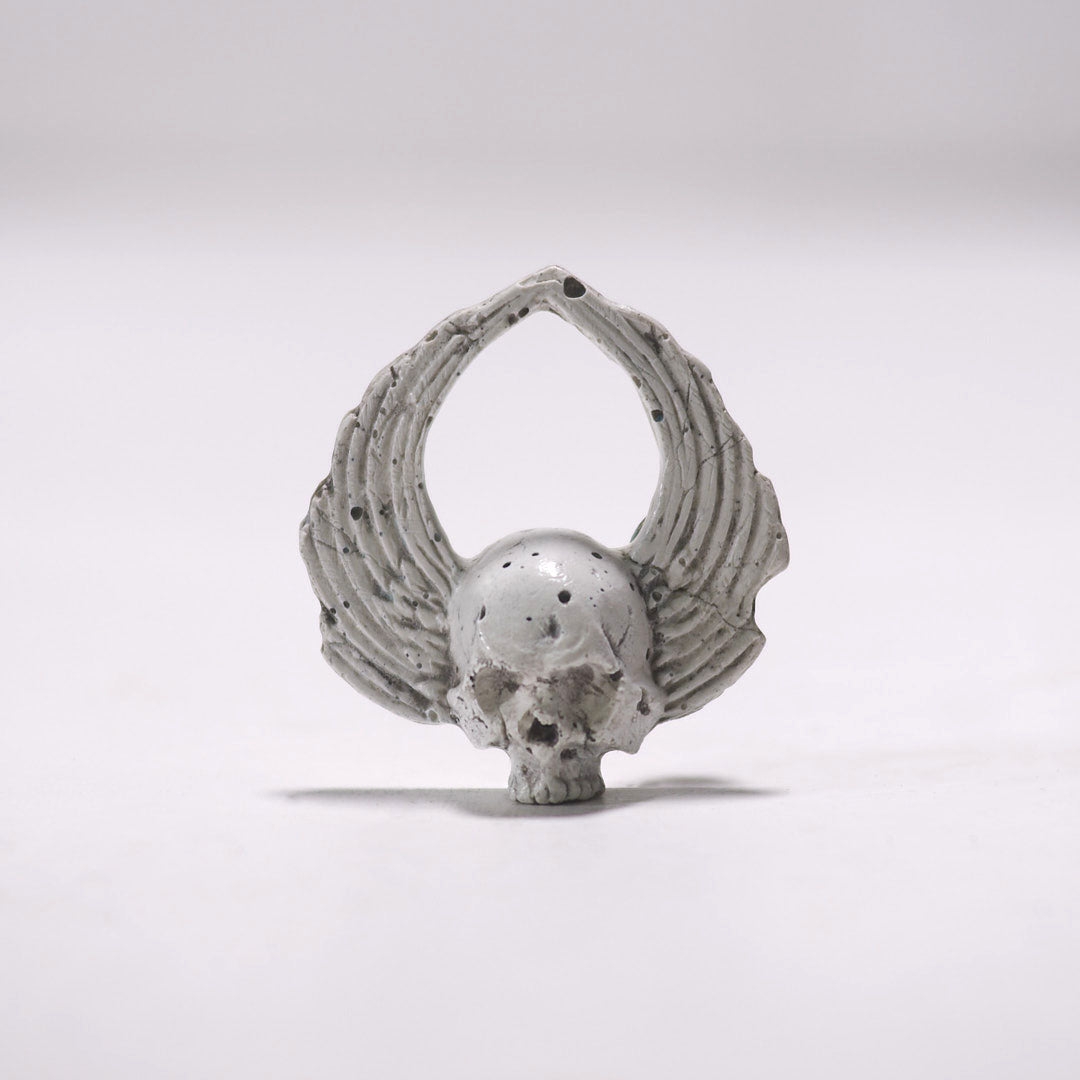 Skull anf Wings Lapel Pin