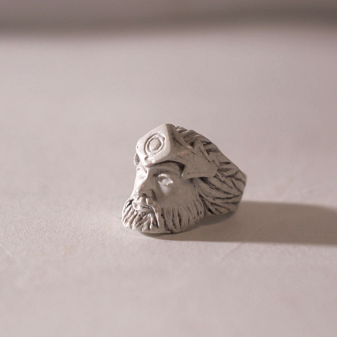 Sun god Bonded Marble Ring