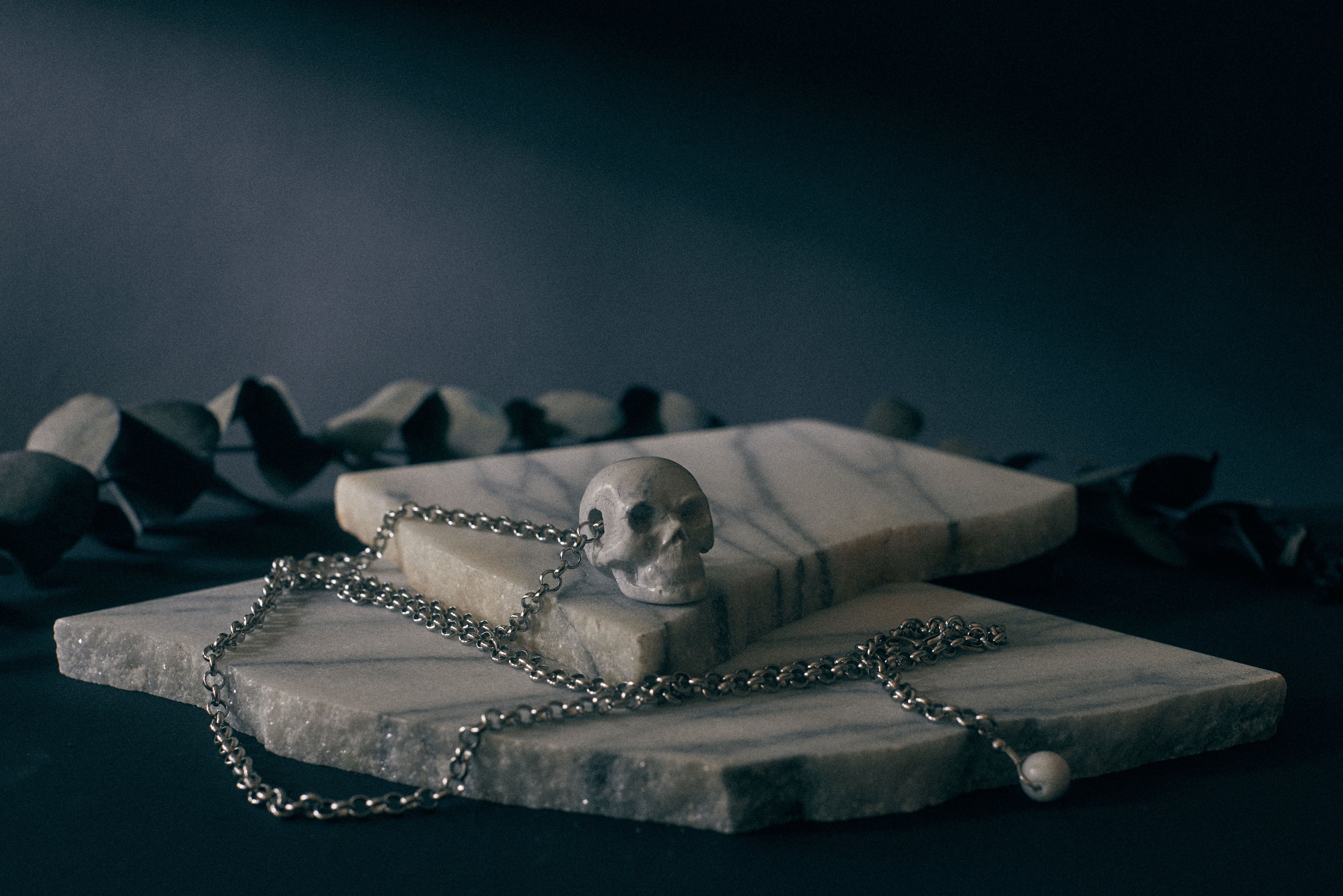 Memento Mori Skull Pendant